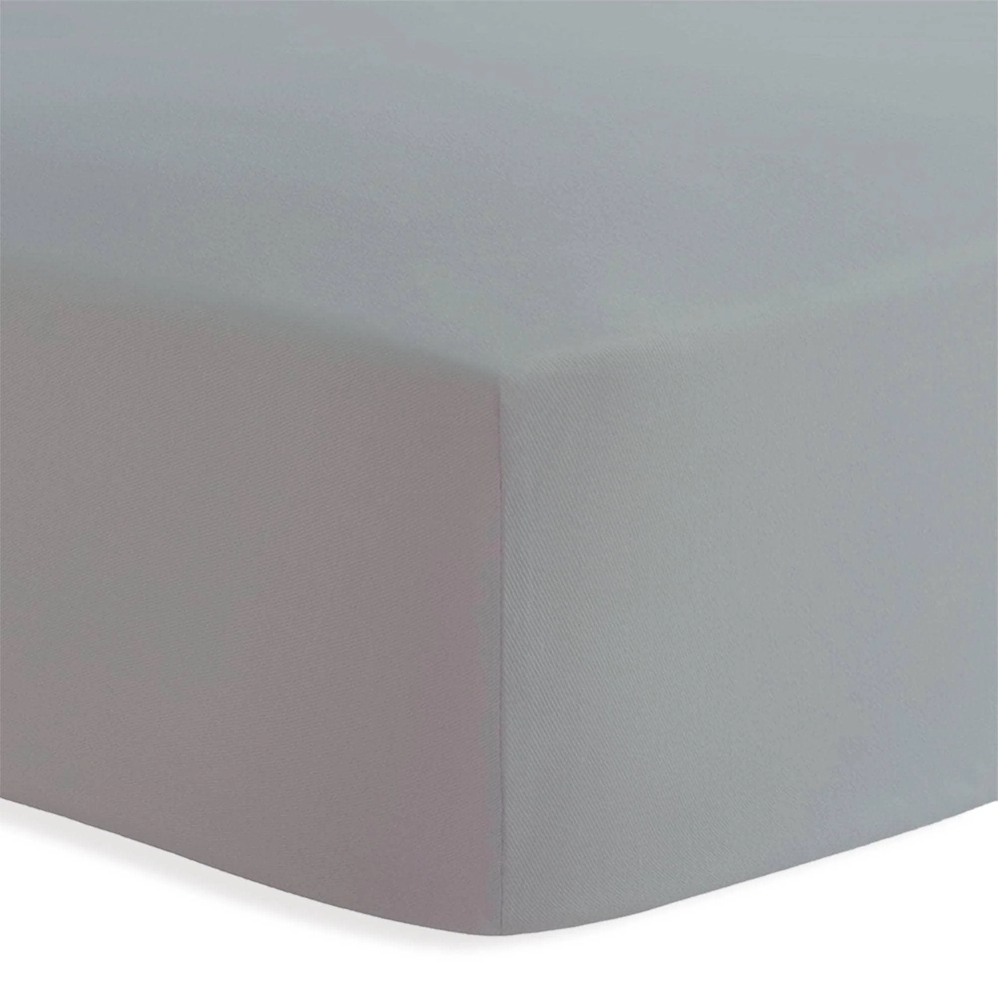 Lenzuolo Sotto con Angoli Singolo in Cotone Tinta Unita Sabbia - Image 3